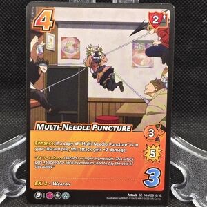 Multi-Needle Puncture My Hero Academia Card MHA06-6/18 SE